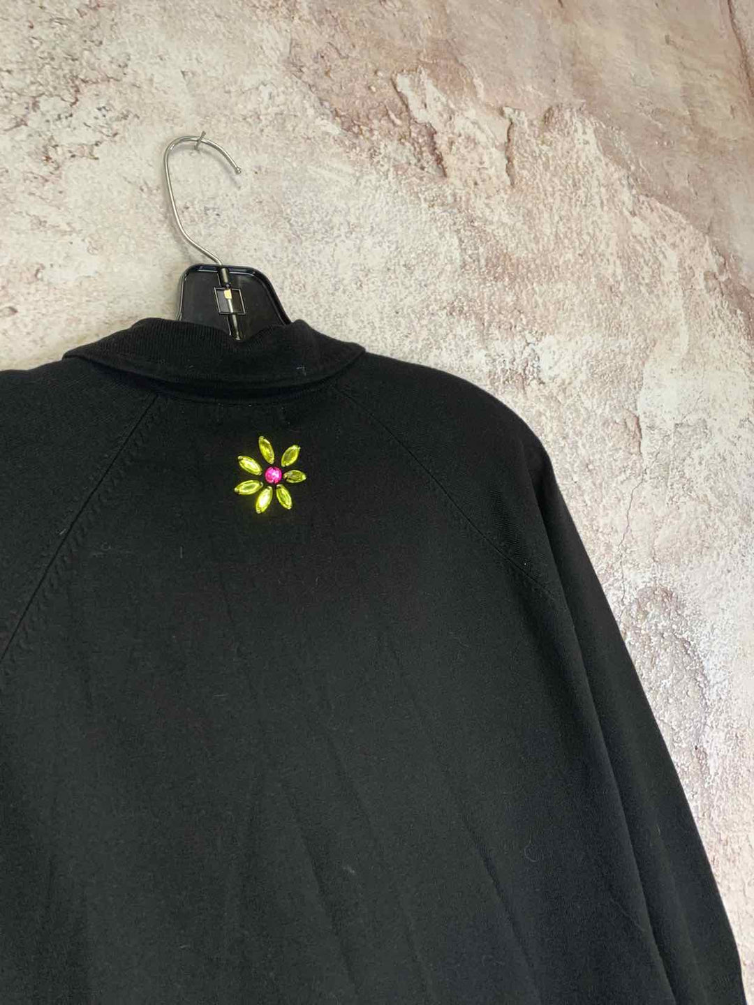 George Size L Black cardigan