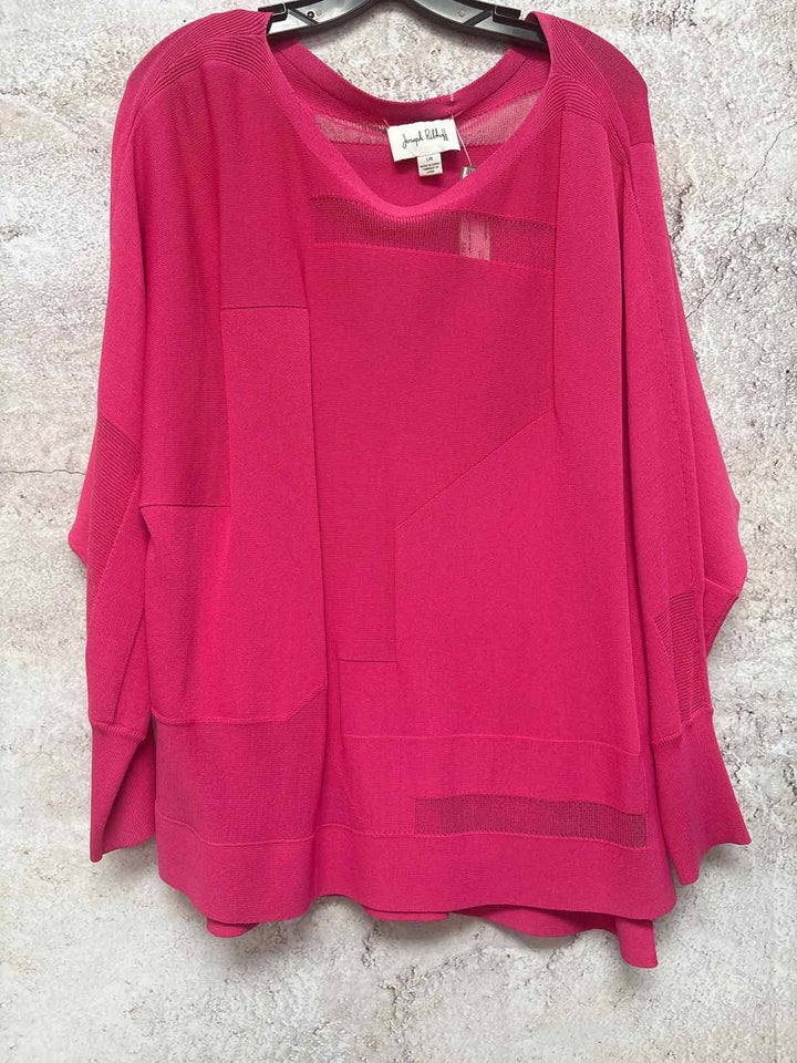 Joseph Ribkoff Hot Pink Women Size L sweater