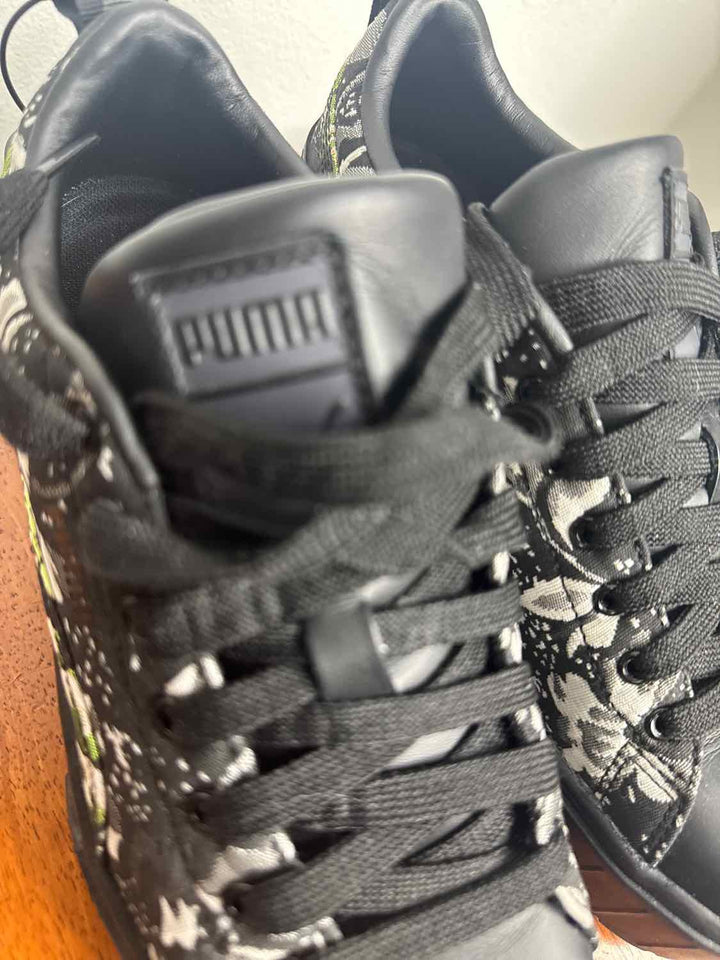 Puma Shoe Size 8 Black athletic sneaker