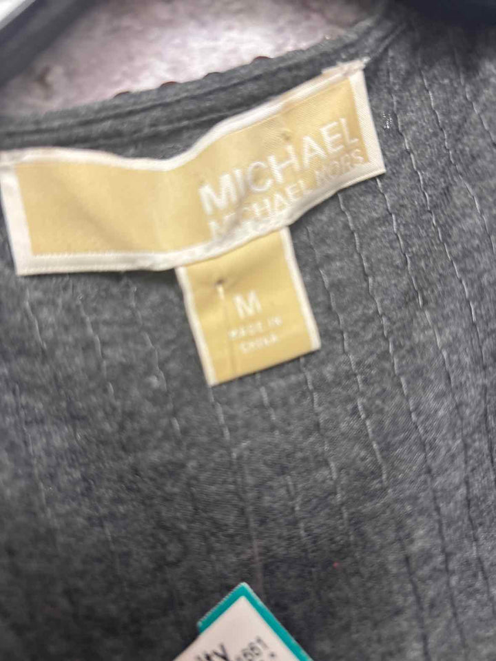 Michael Kors Size M Silver long sleeve dress