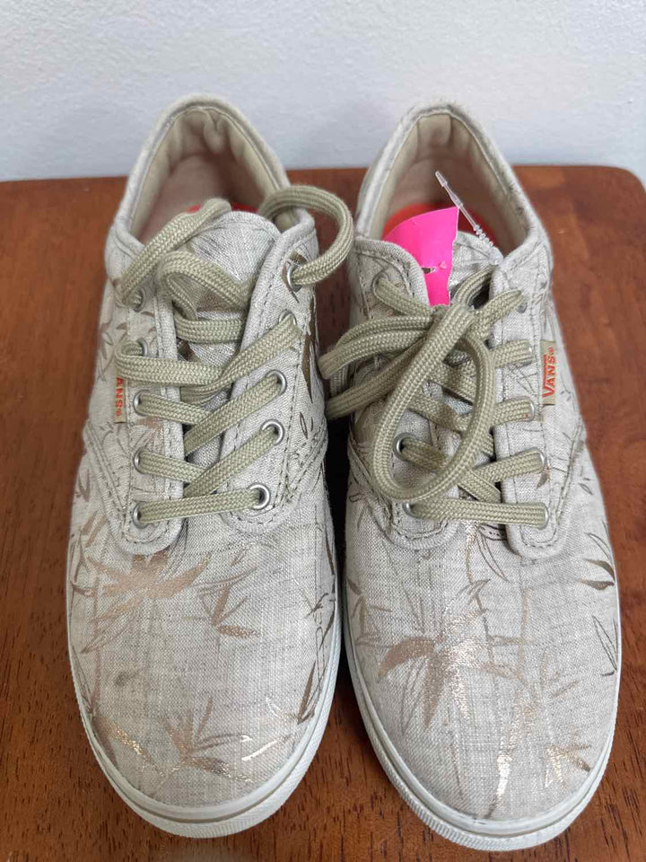 Vans Cream athletic sneaker