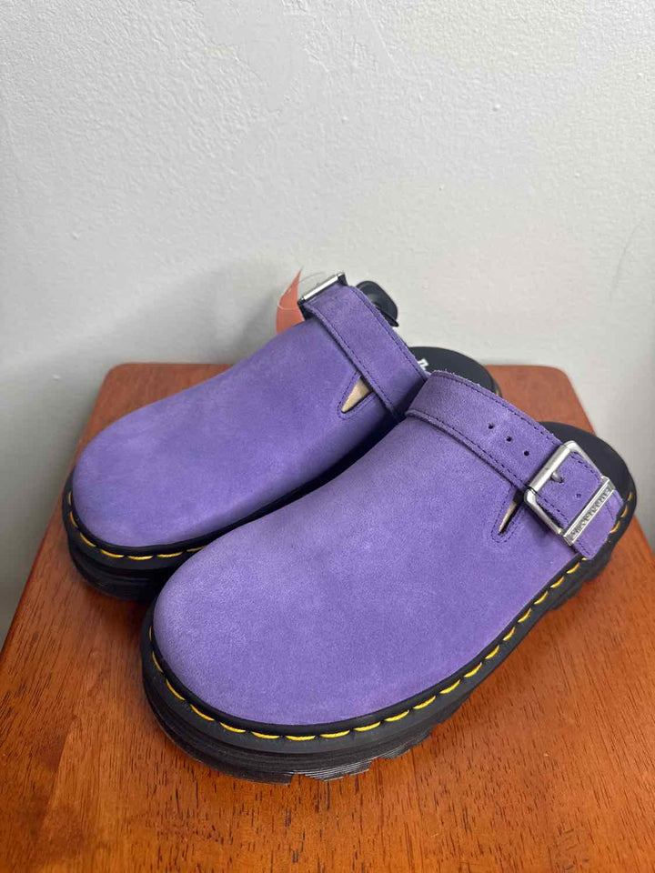 Dr Martens Shoe Size 8 Purple flat shoe