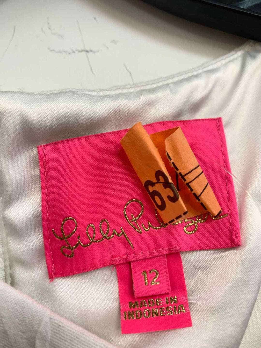 Lilly Pulitzer Size 12 White Solid sleeveless dress