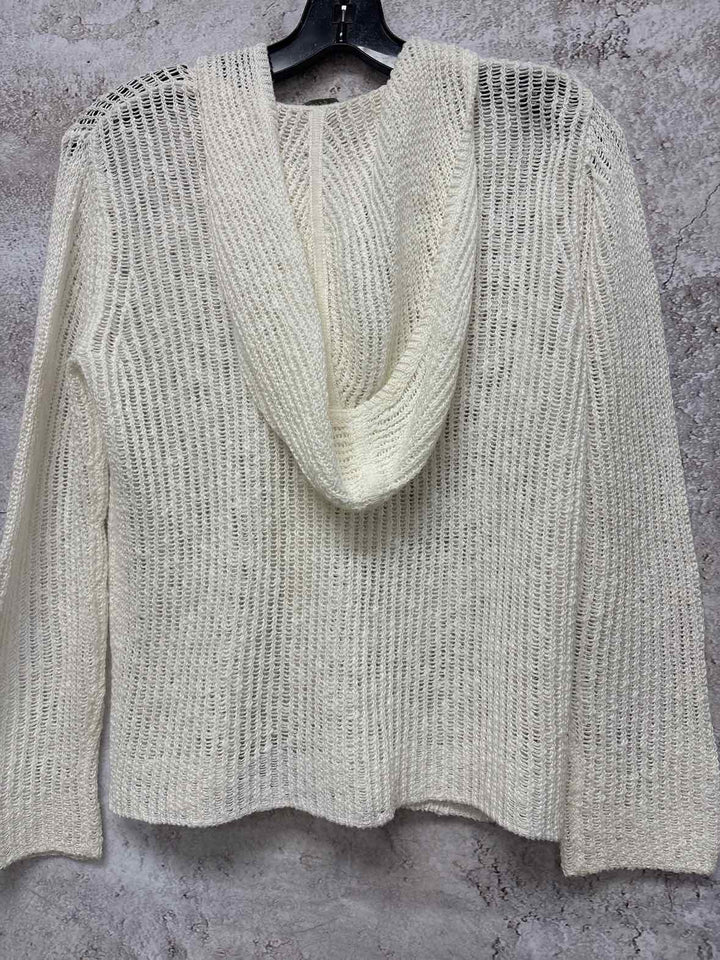 J Jill Women Size XS White cardigan