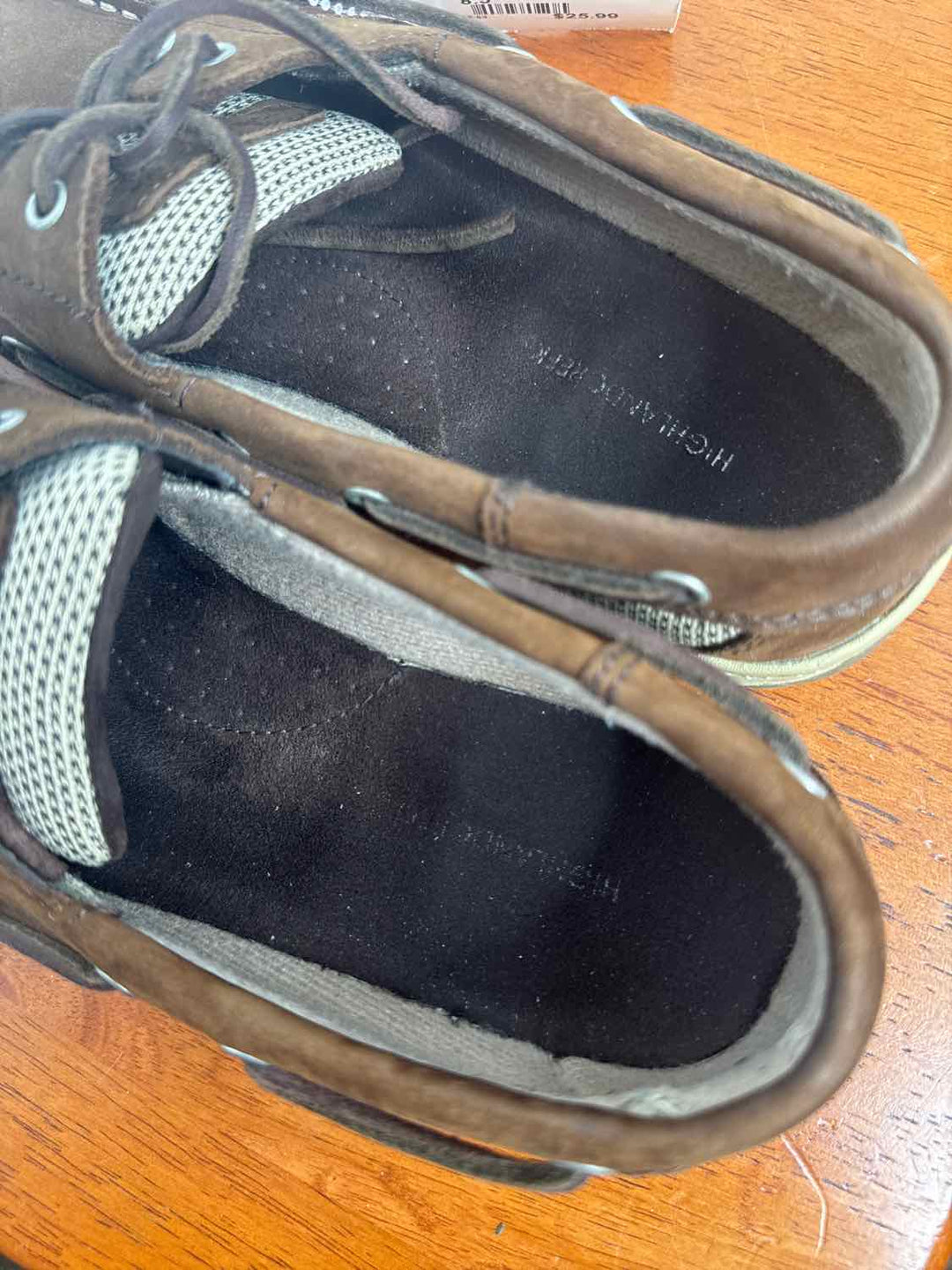 Highland Creek Shoe Size 8.5 Brown flat shoe