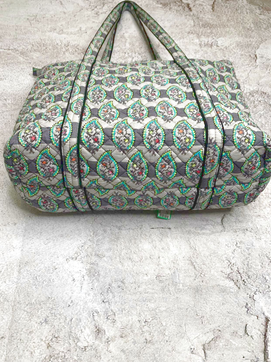 Vera Bradley Grey tote bag