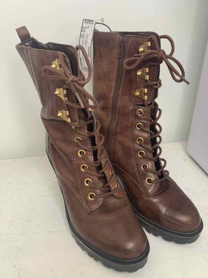 Guess Brown W Shoe Size 10 boots high