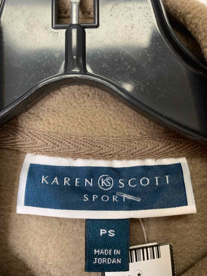 Karen Scott Brown Women Size PS jacket
