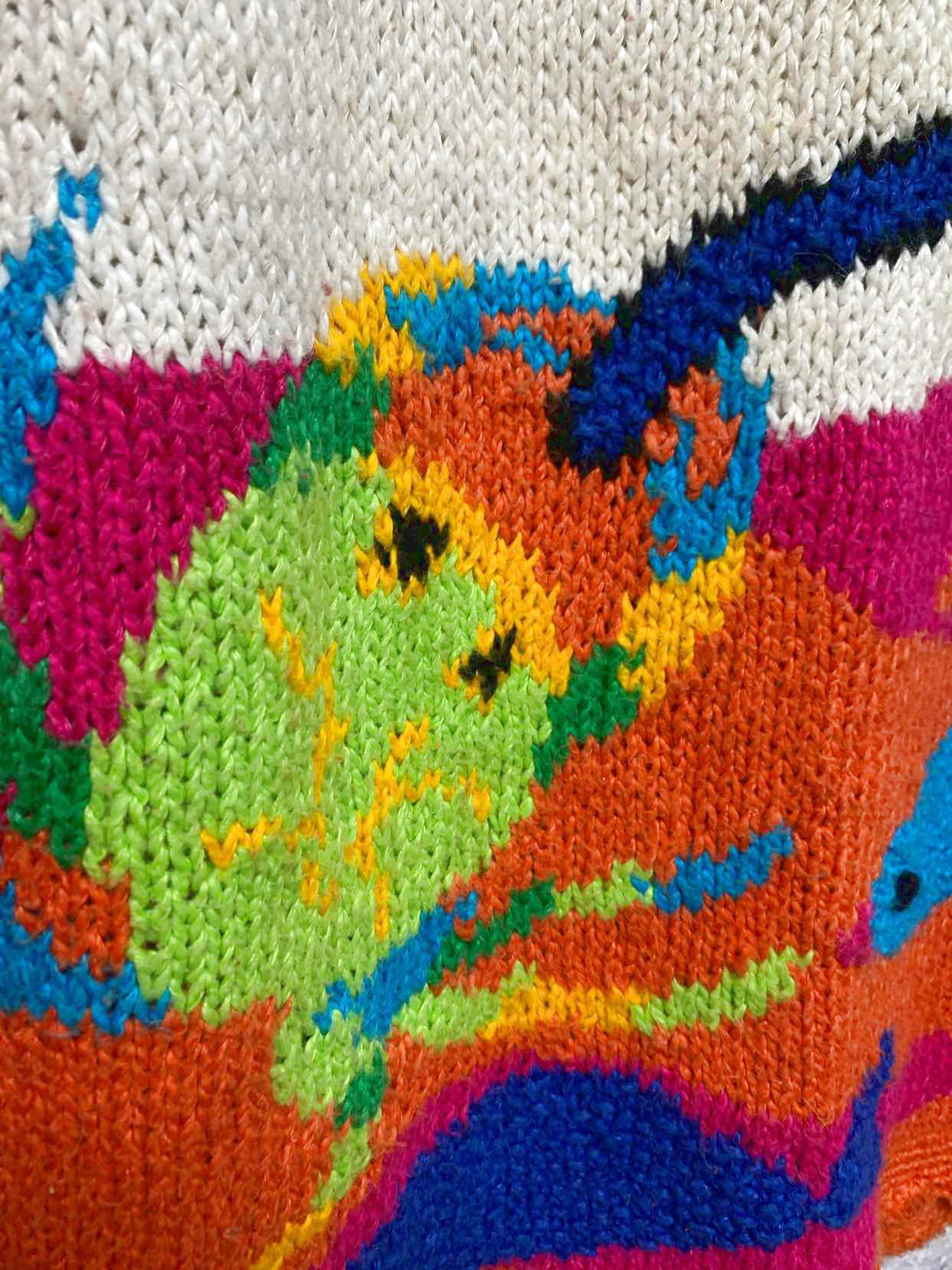 The limited Size S Multi-Color sweater