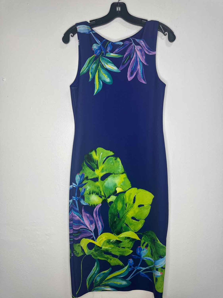 Bold Elements Size S Purple Floral short sleeve
