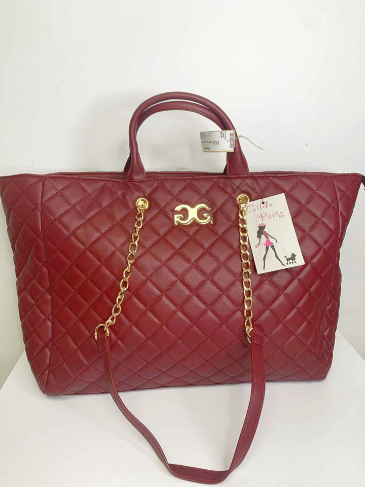 Gilda Paris Burgundy tote bag