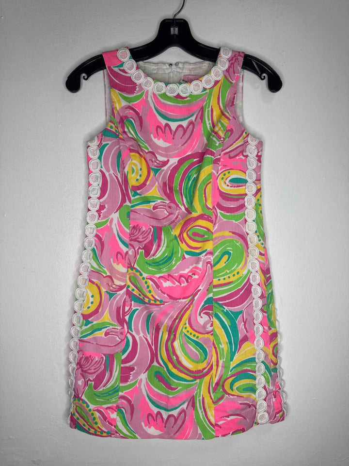 Lilly Pulitzer Size 0 Pink short sleeve