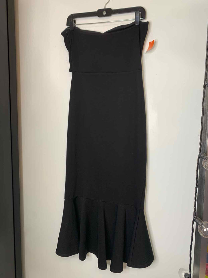 Women Size L FORE Black sleeveless dress