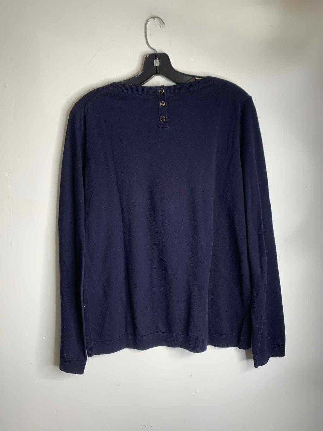 Talbots Navy Women Size M sweater