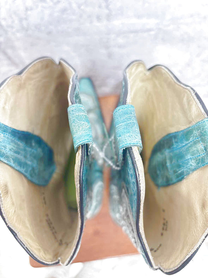 Corral Shoe Size 9.5 Teal cowgirl boot