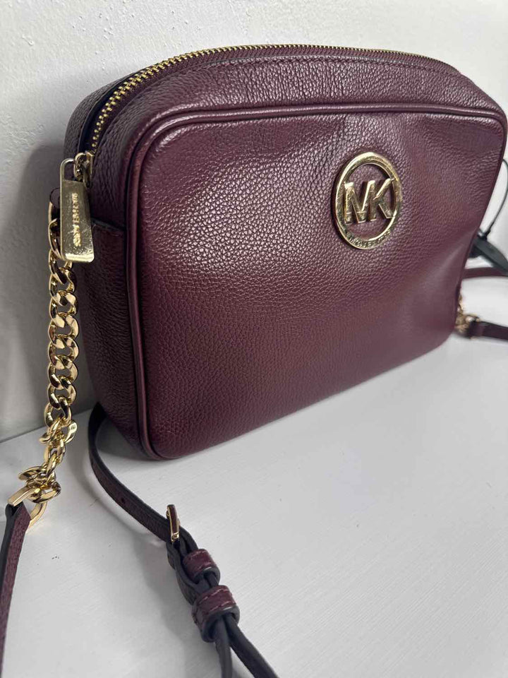Michael Kors Burgundy crossbody
