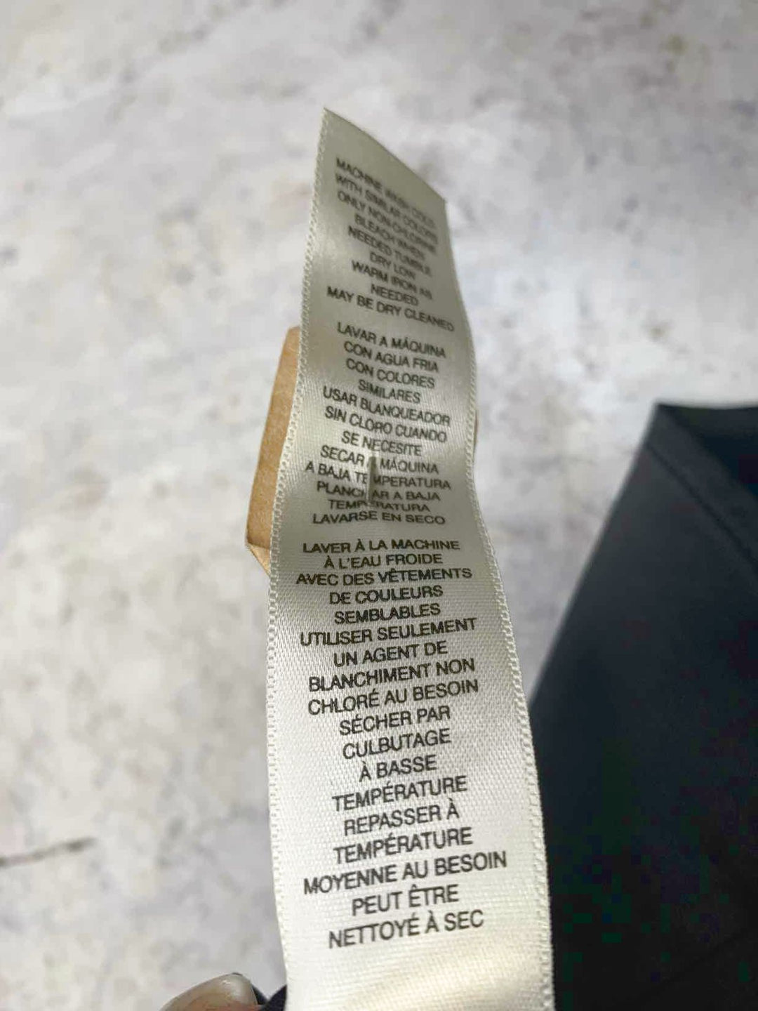 White Black Market Size 4 Black long sleeve top