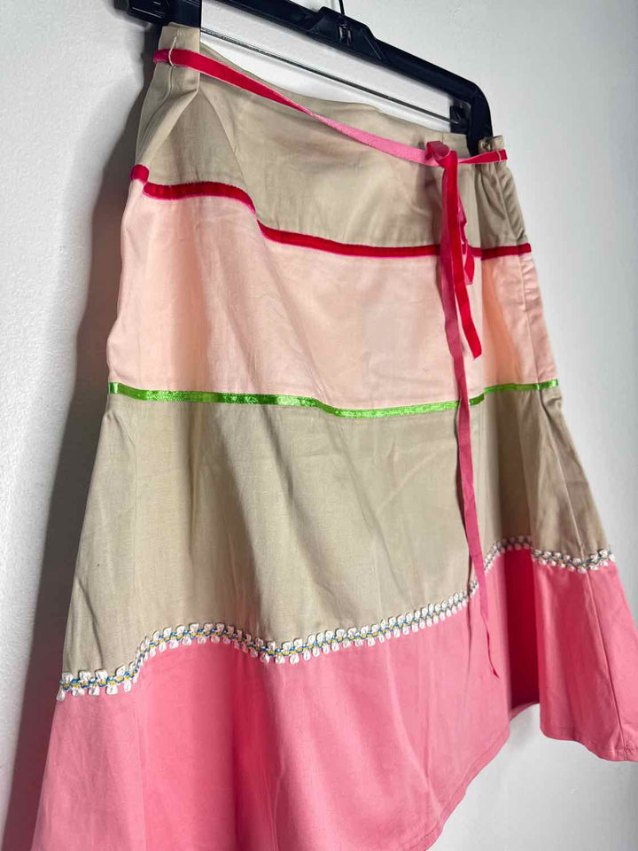 Autograph New York Size 8 Pink knee length skirt