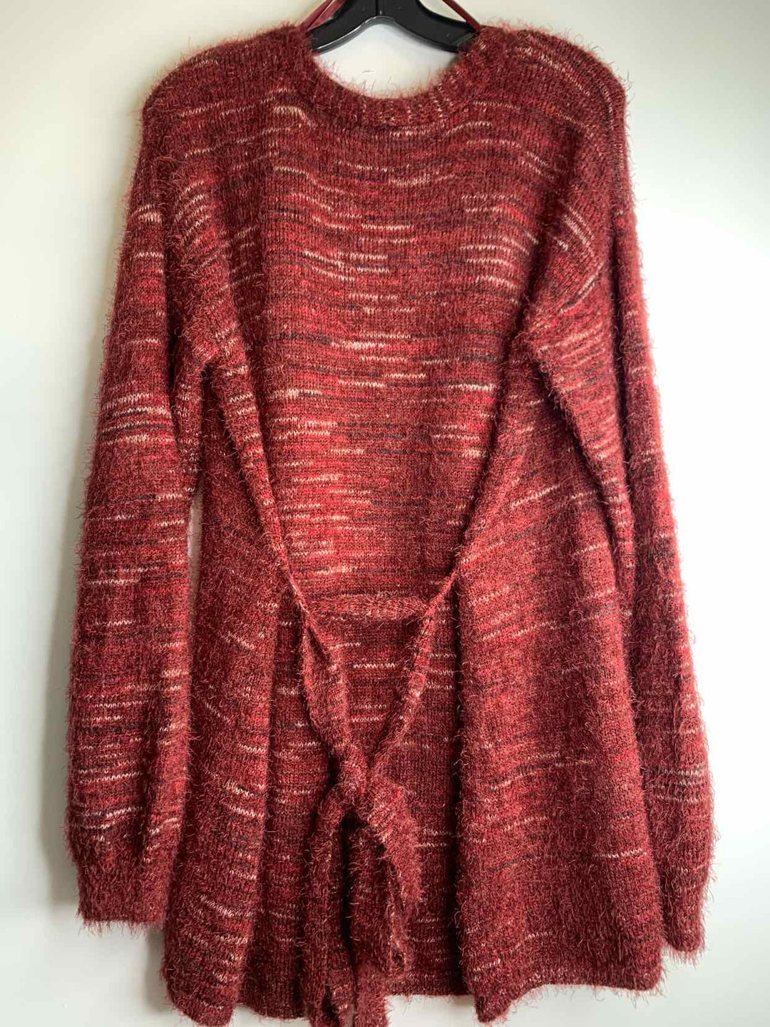 Knox Rose Women Size M Burgundy cardigan