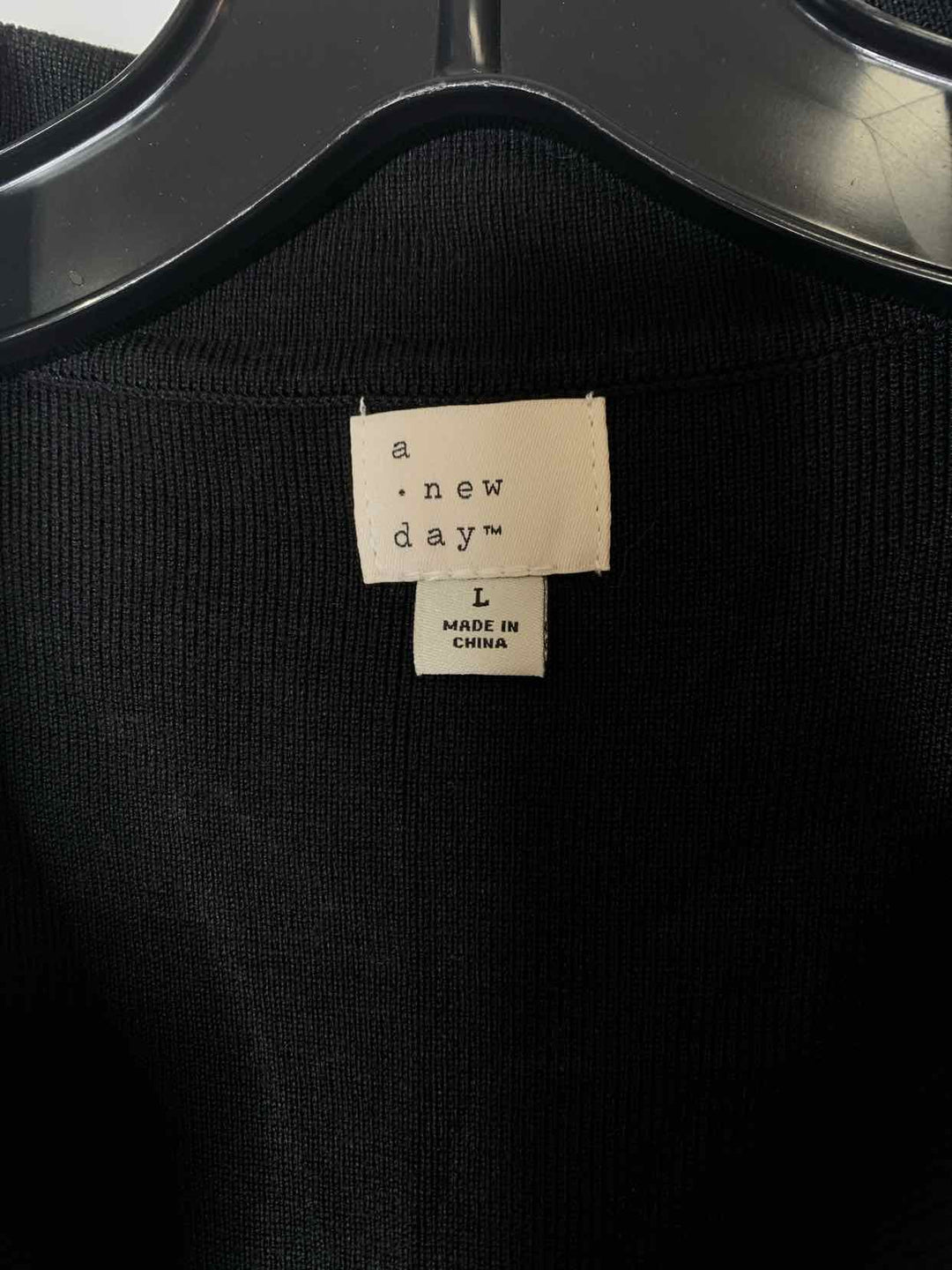 A New Day Women Size L Black sleeveless