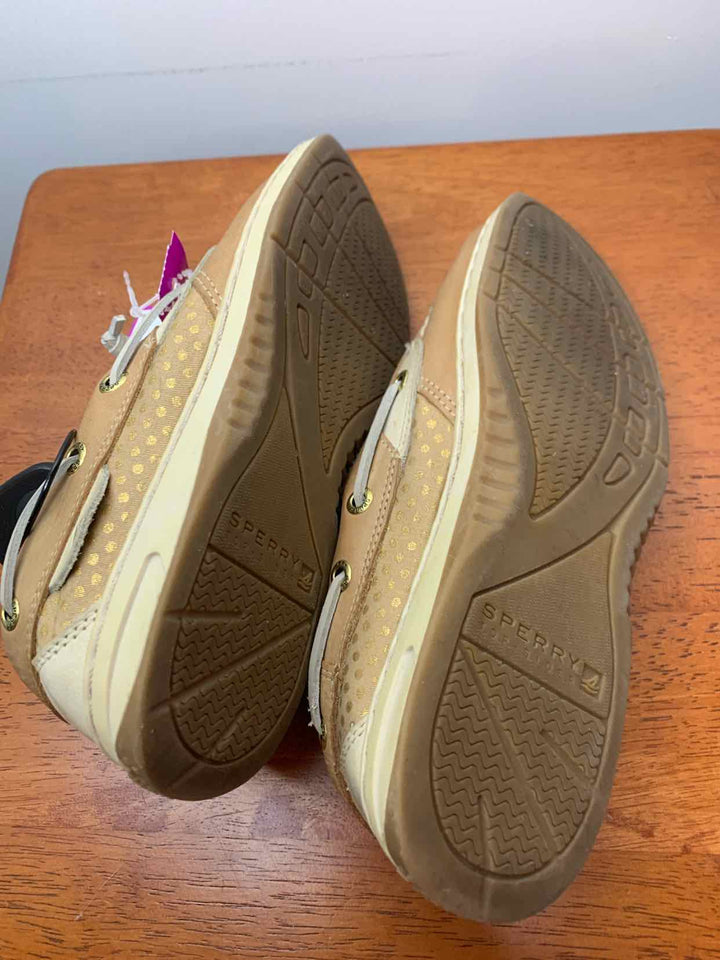 Sperry tan W Shoe Size 6.5 flat shoe