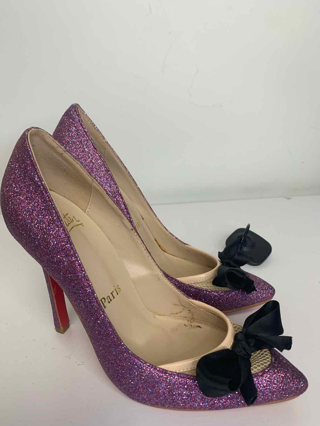 Christian LouBoutin purple W Shoe Size 7 high heel