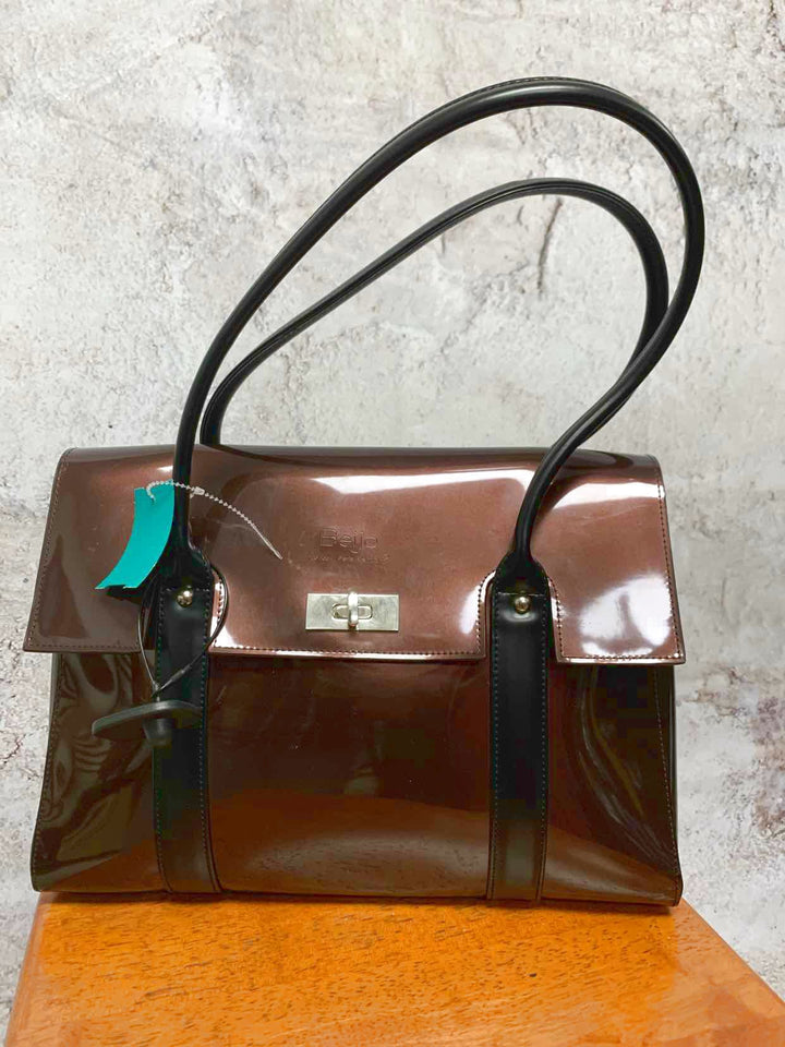 Beijo Metallic shoulder bag