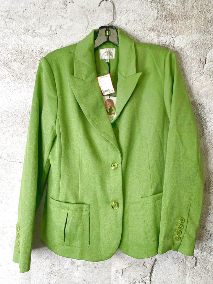 Jaclyn Smith Green Women Size M jacket