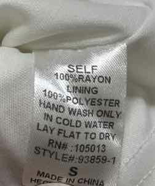 Savanna Jane Size S White short sleeve