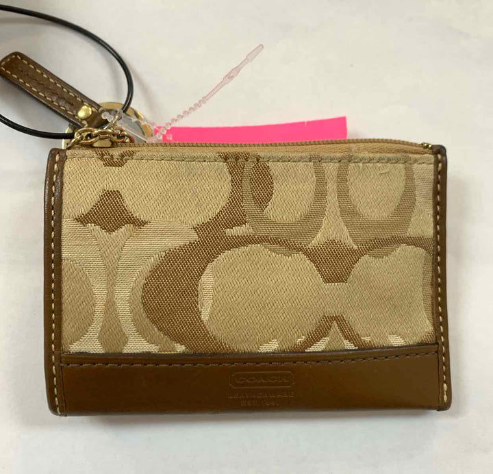 Coach Brown Print wallet