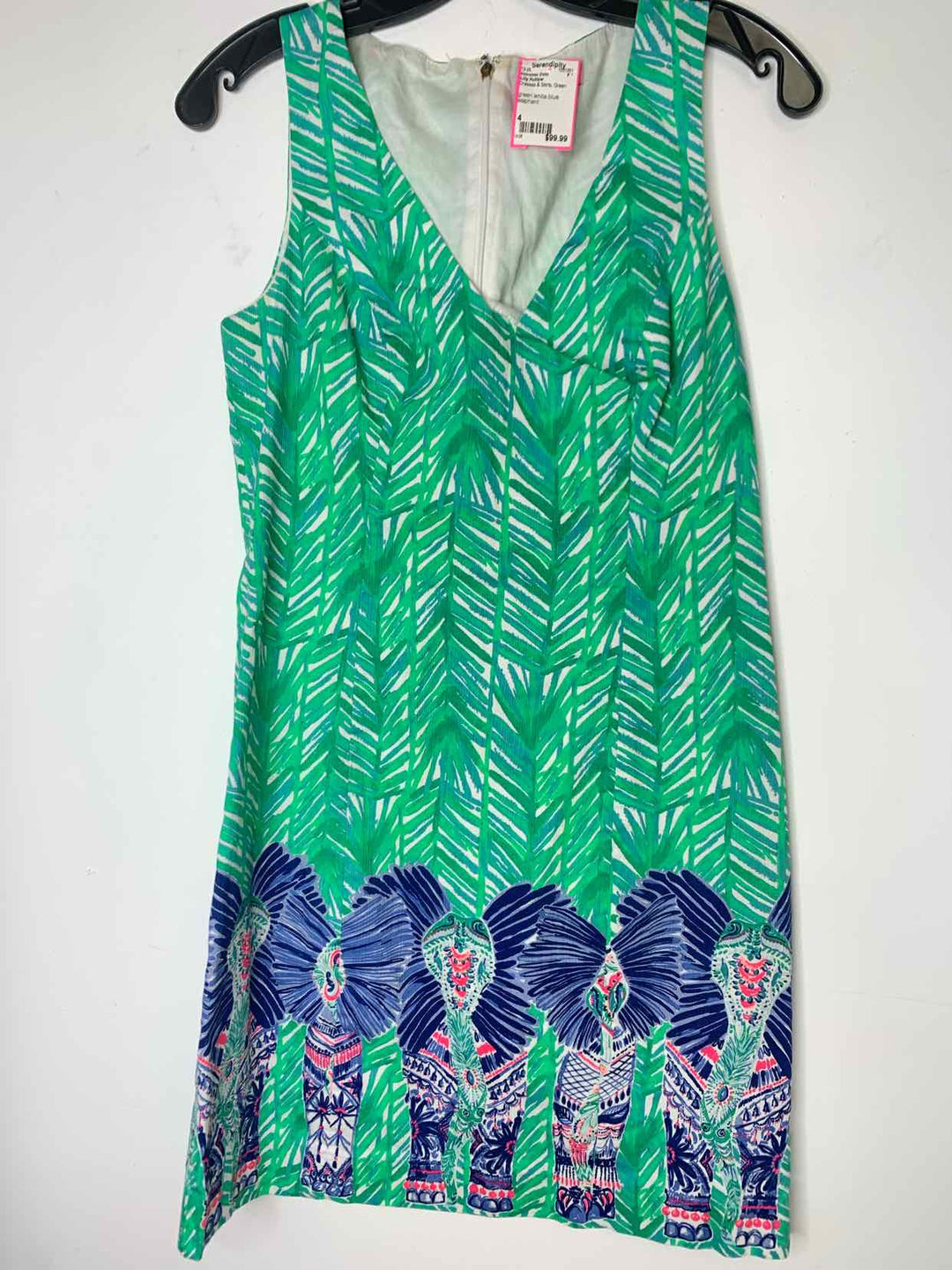 Women Size 4 Lilly Pulitzer Green sleeveless dress Women Size 4 Lilly Pulitzer Green sleeveless dress