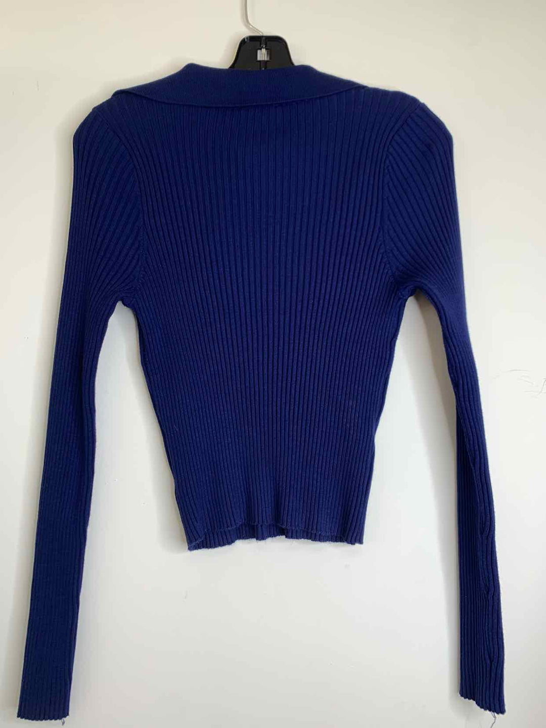 Cabana Women Size L Blue long sleeve top