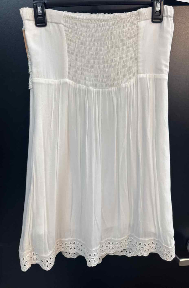Olsenboye Size 5 White sundress