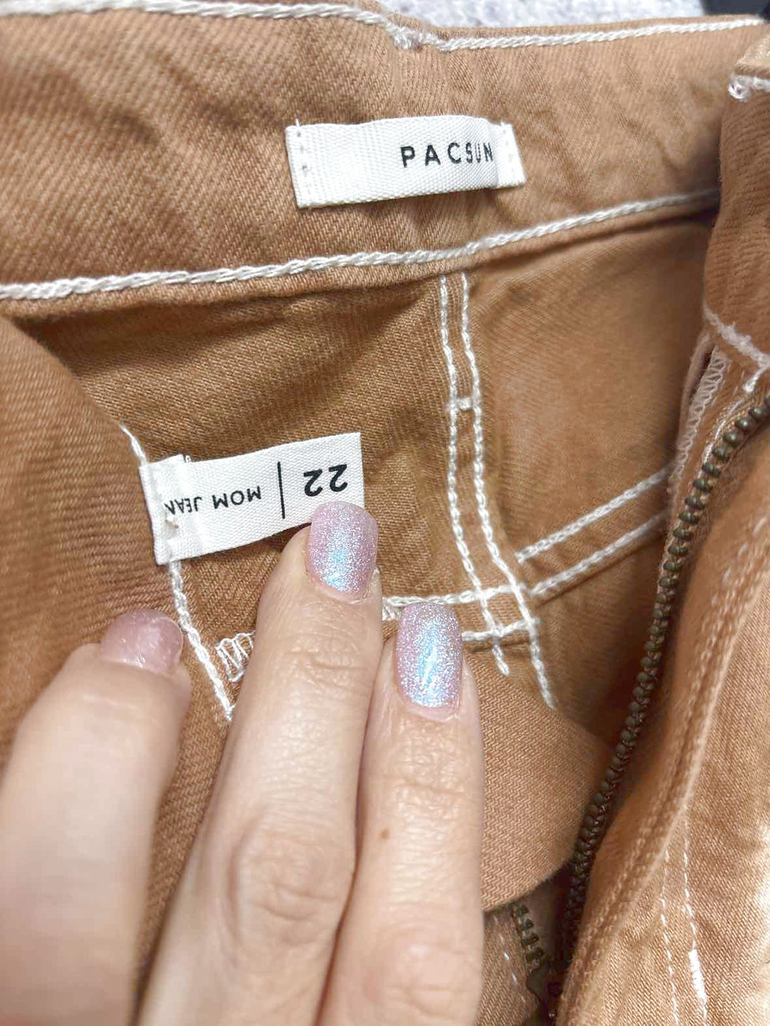 Pacsun Size 22 Camel Jeans