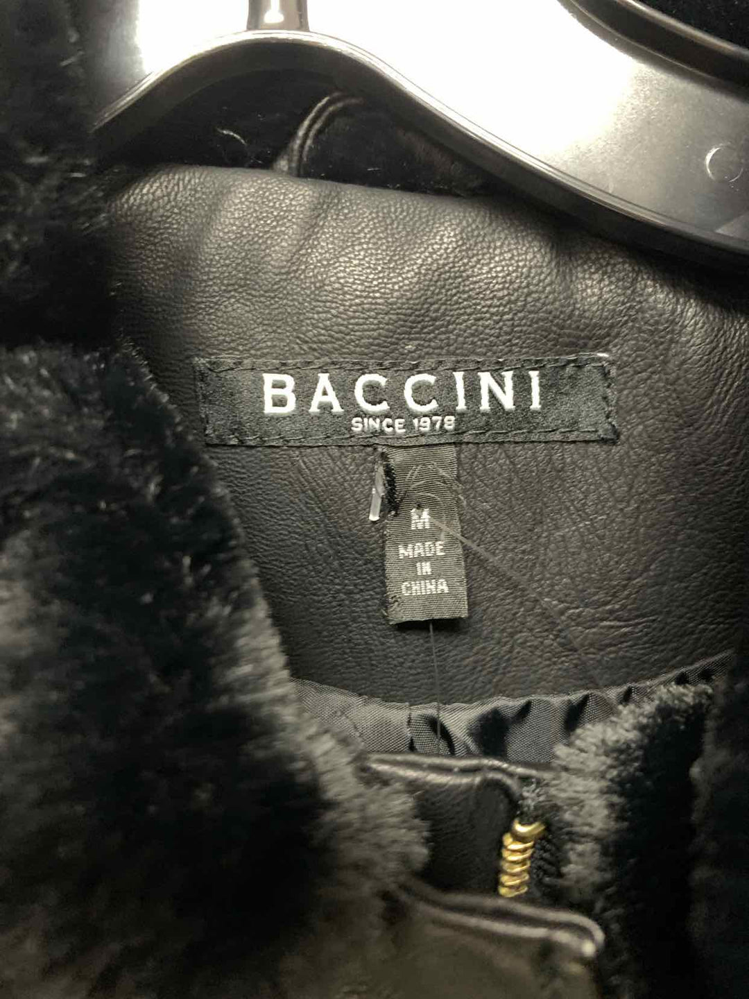 Baccini Black Women Size M jacket