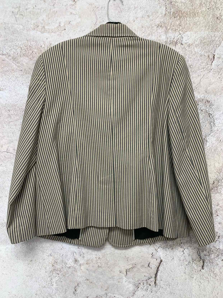 Apostrophe striped Women Size 16 jacket
