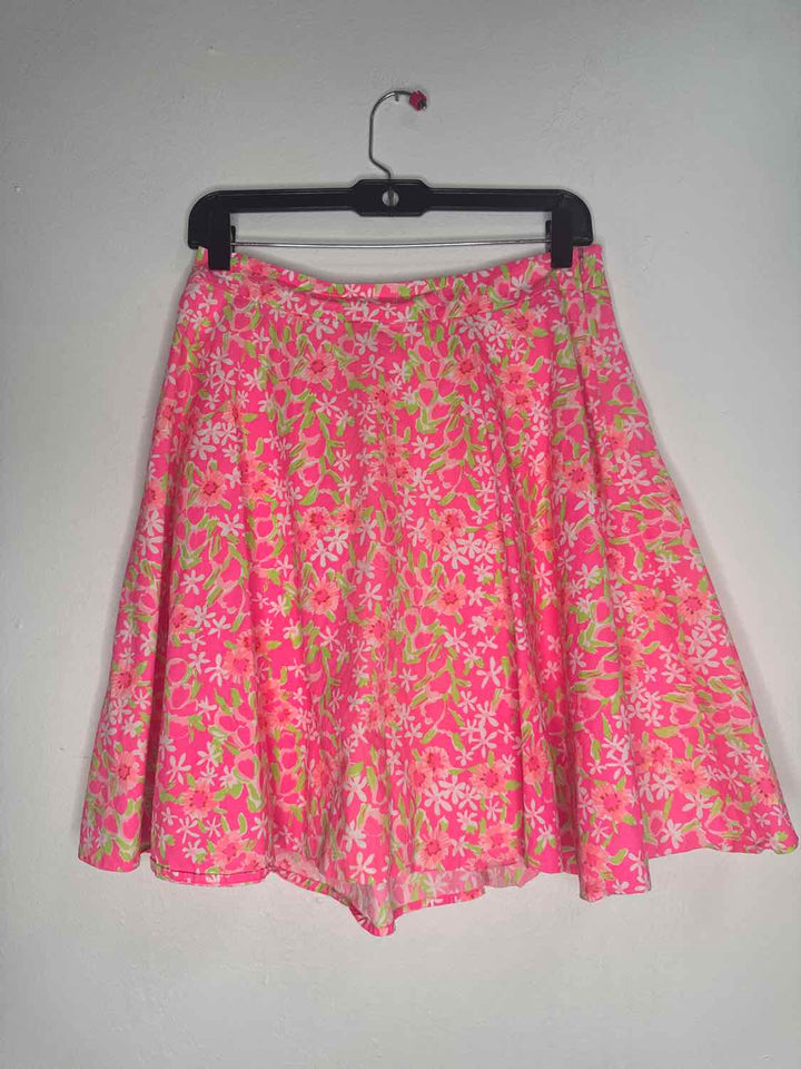 Lilly Pulitzer Size 8 Pink knee length skirt