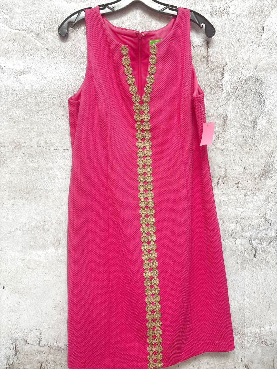hot pink dress size 12 Plus Size Neon Pink Dress Final Sale Plus Size One Sleeve Dress In Pink 1x 10/