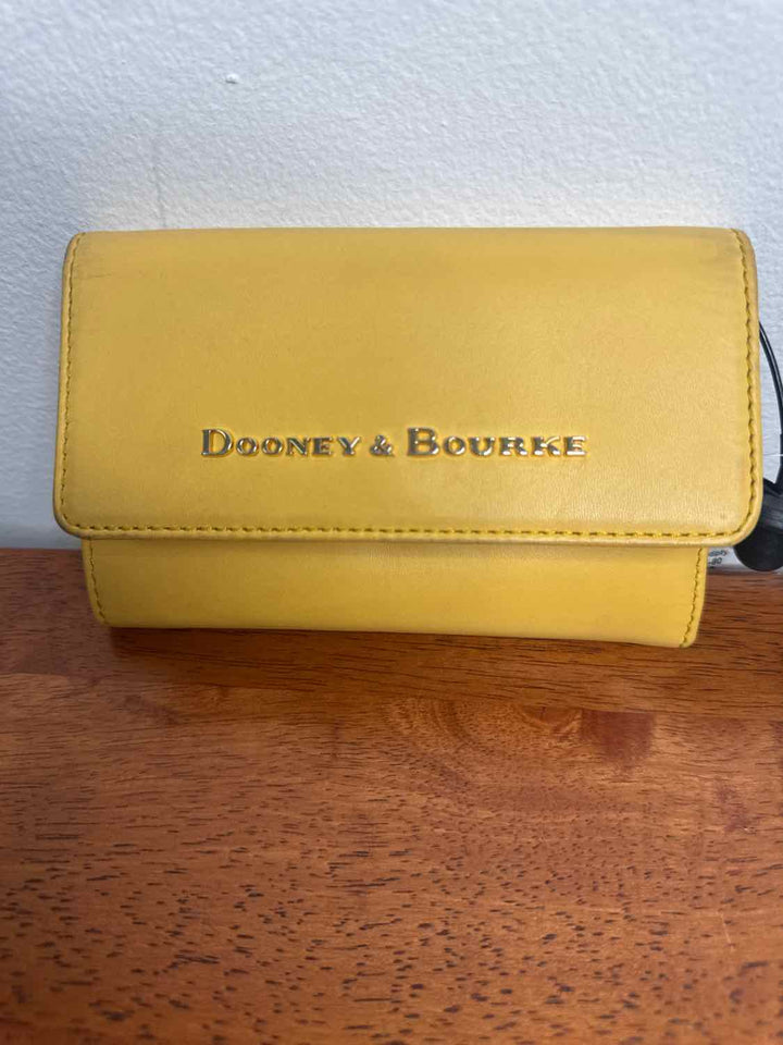 Dooney & Bourke Yellow wallet