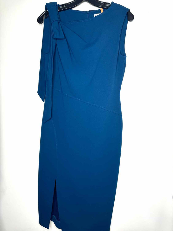 Women Size 6 Calvin Klein Blue sleeveless dress