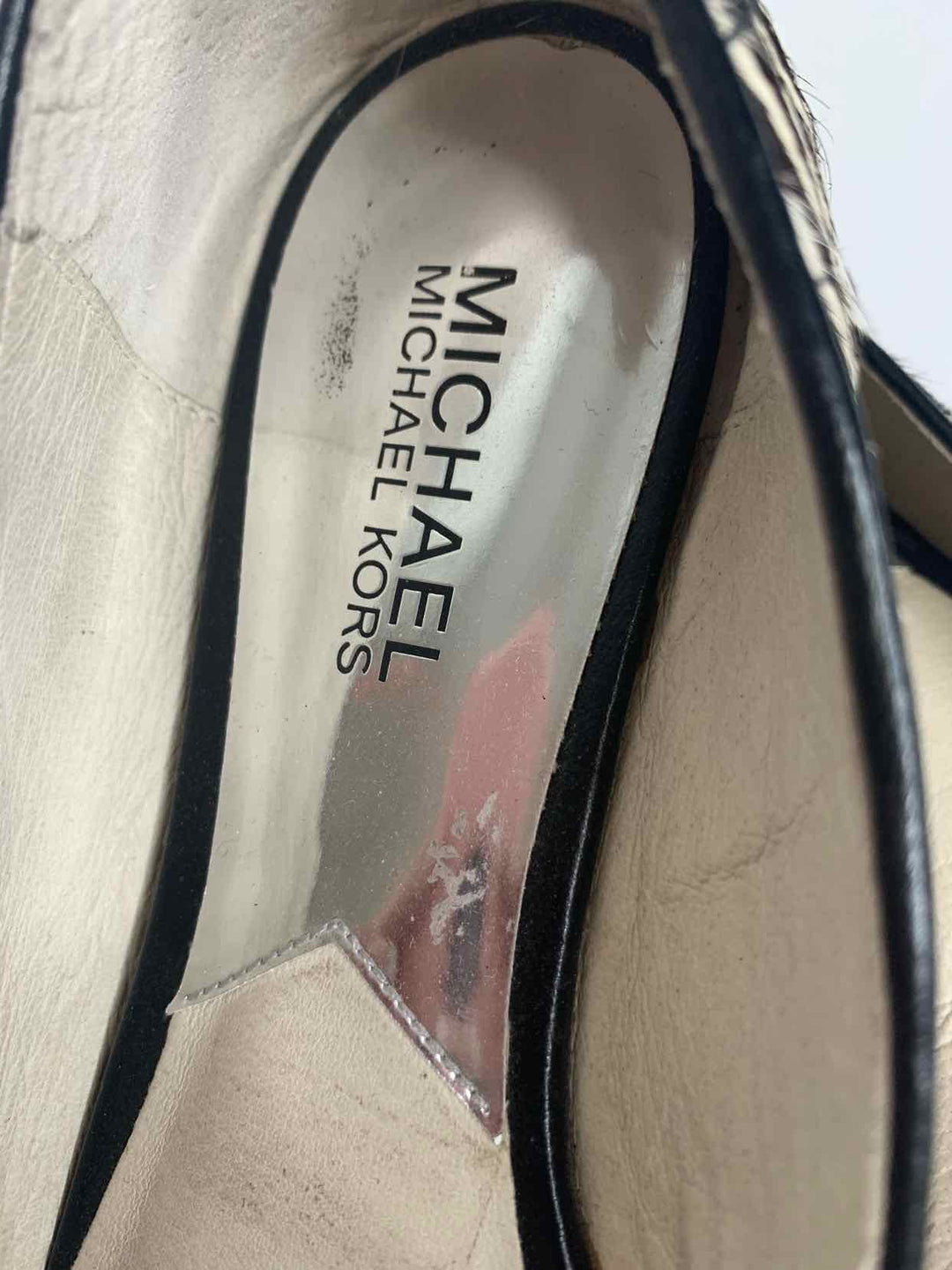 Michael Kors Animal Print W Shoe Size 7.5 flat shoe