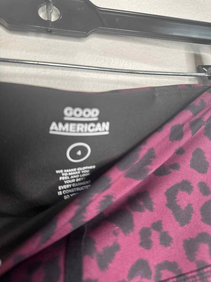 Women Size 4 Good American Animal Print athletic pant