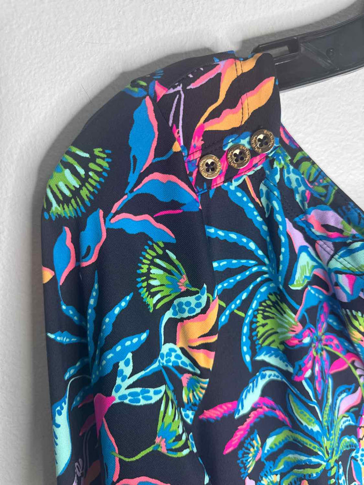 Lilly Pulitzer Size Check Size Multi-Color long sleeve dress