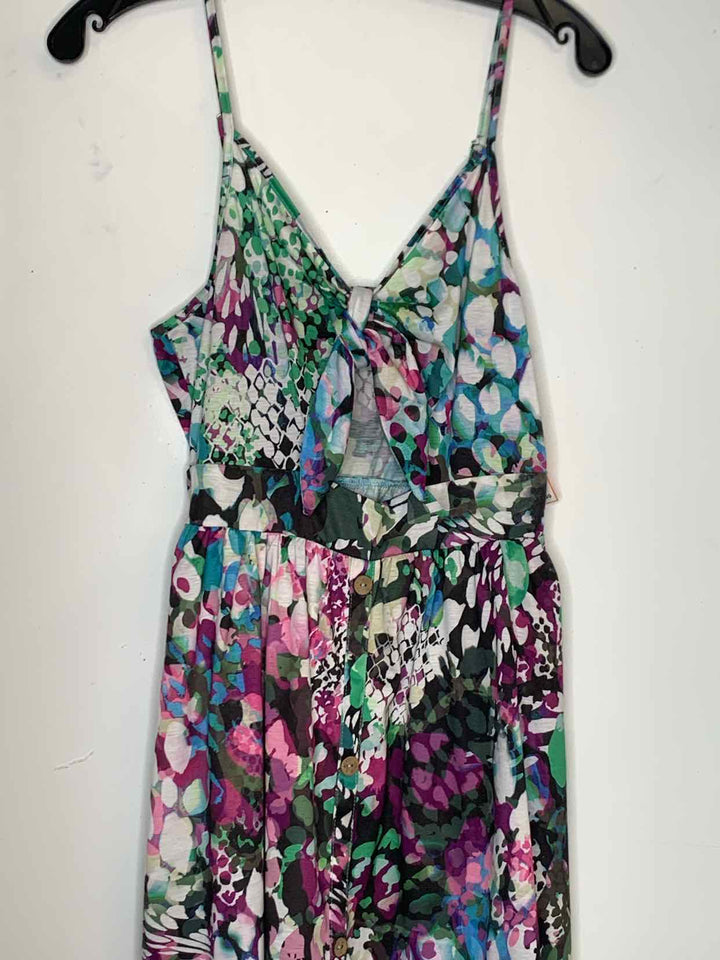 Women Size M floral spaghetti strap dress