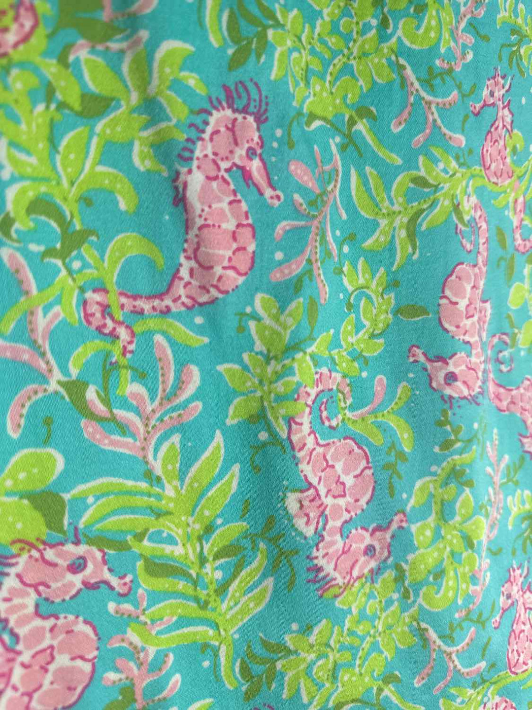 Bamboo Traders Size 10 Blue knee length skirt