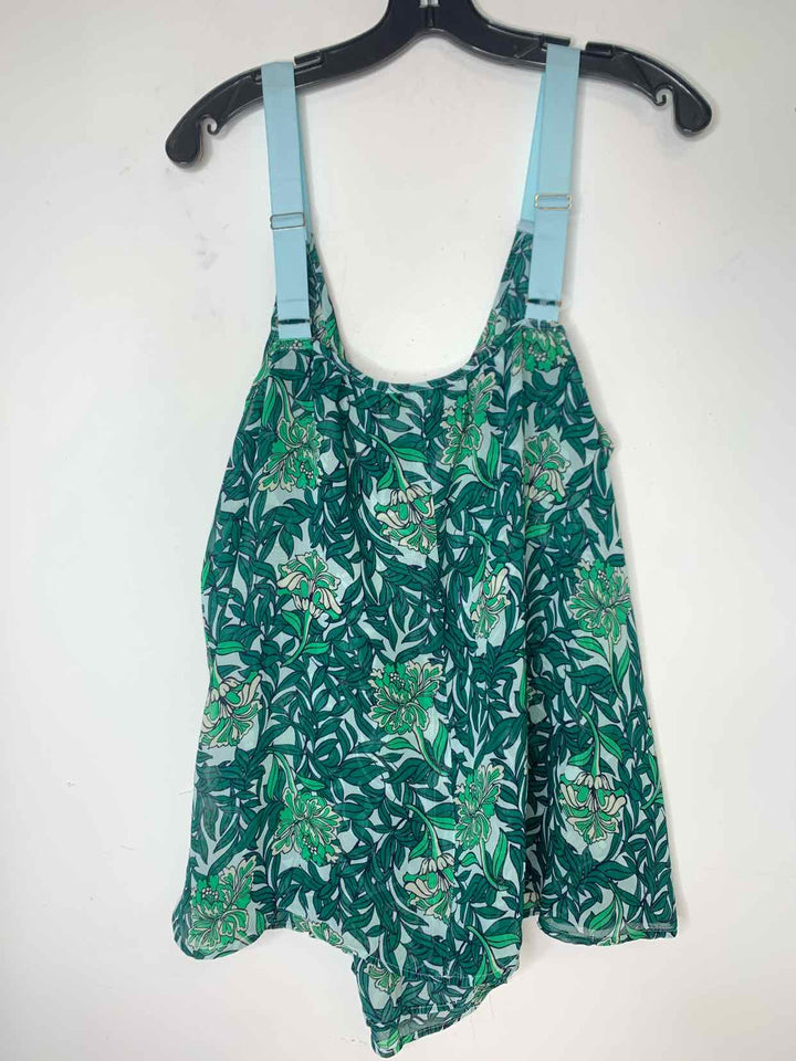 Lane Bryant Women Size 20 Green sleeveless