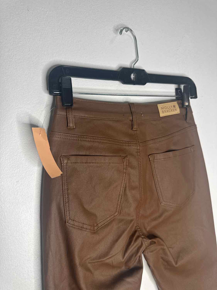 Molly Braken Size S Brown leather
