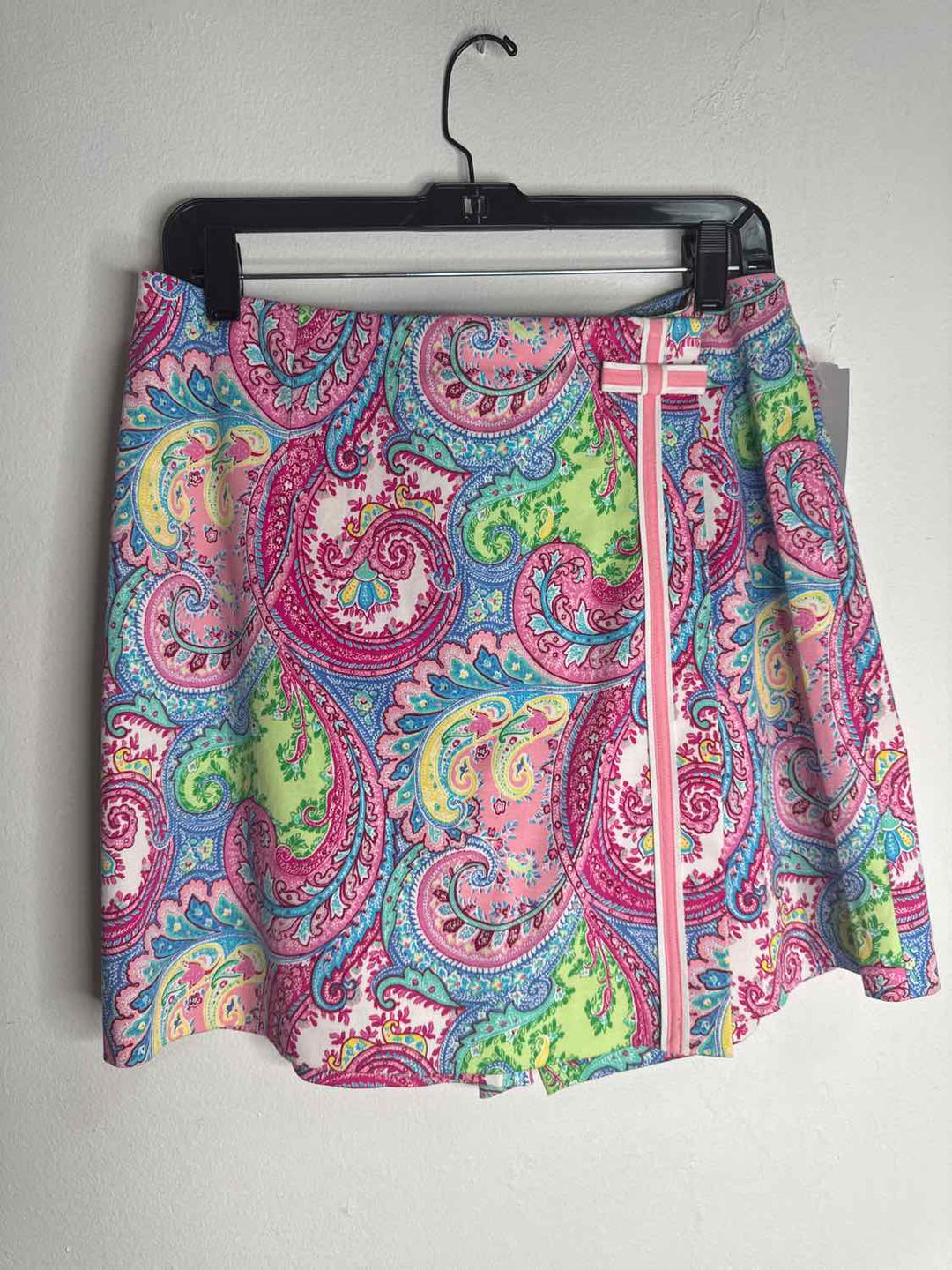 Island Republic Size 8 Pink Paisley knee length skirt