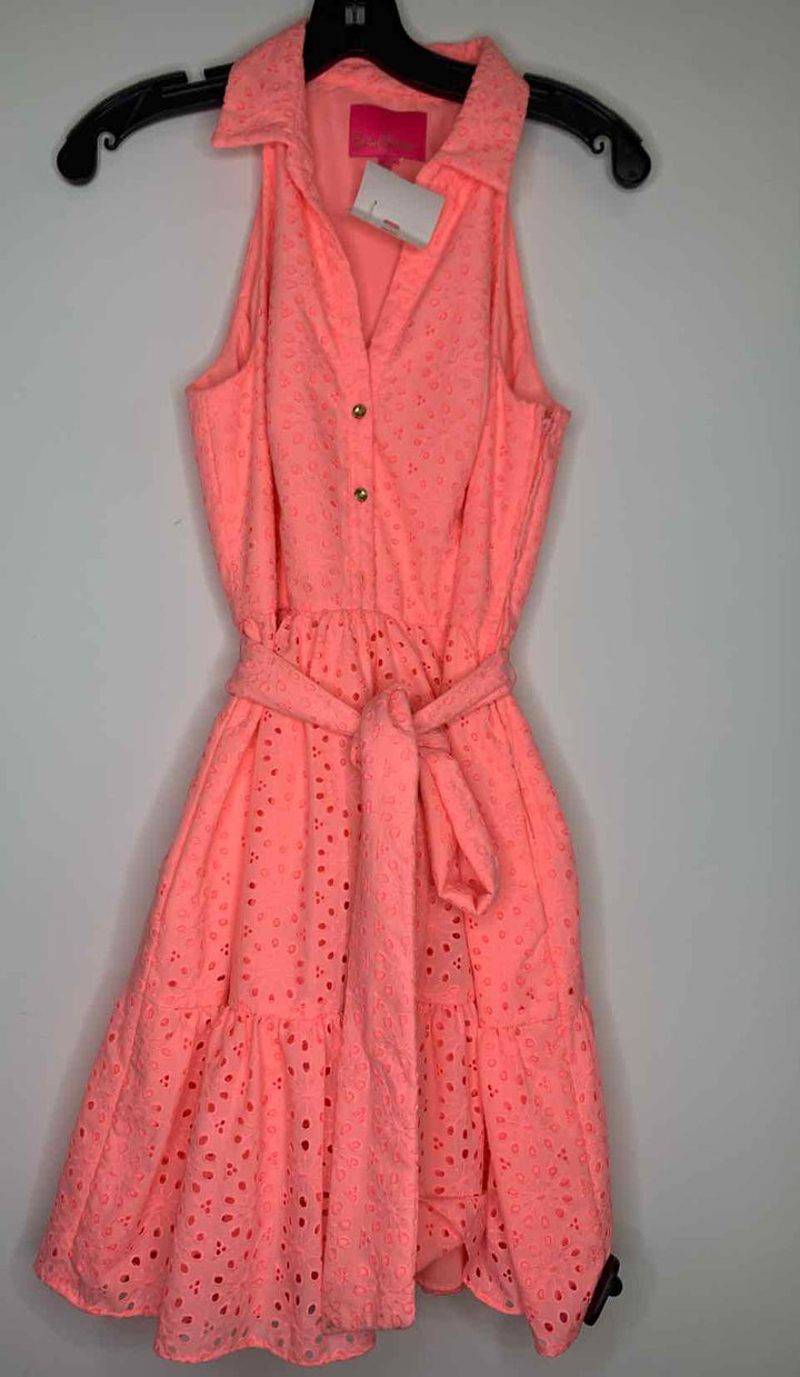 Women Size 0 Lilly Pulitzer Pink sleeveless dress