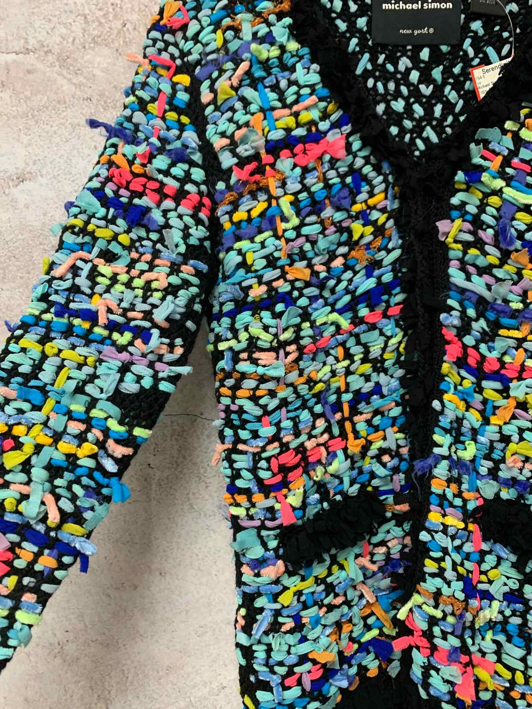 Michael Simon Women Size S Multi-Color cardigan